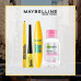 Maybelline New York Sara's Eye Makeup Favourites ( Colossal Kajal, Colosal Bold Liner and Colossal Waterproof Mascara with Garnier Micellar 50ml Free )  (Black, 67.4 g)