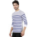 Printed Men Round Neck White T-Shirt