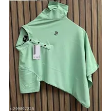 Sports Men Polo Neck green T-Shirt